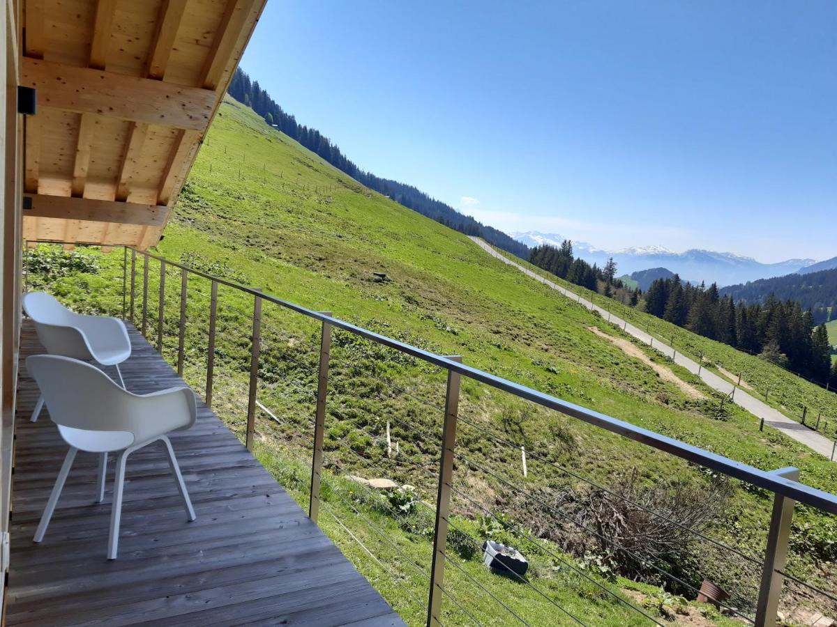 Alpine Dream Chalet With Spa Close To Lake Geneva Les Mosses Exteriér fotografie
