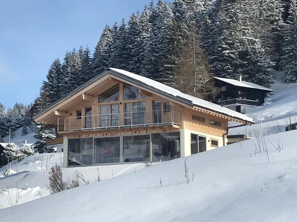 Alpine Dream Chalet With Spa Close To Lake Geneva Les Mosses Exteriér fotografie