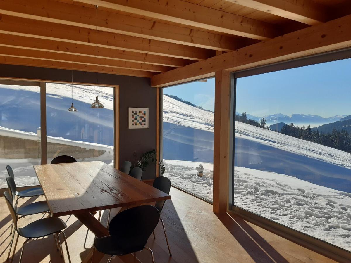 Alpine Dream Chalet With Spa Close To Lake Geneva Les Mosses Exteriér fotografie