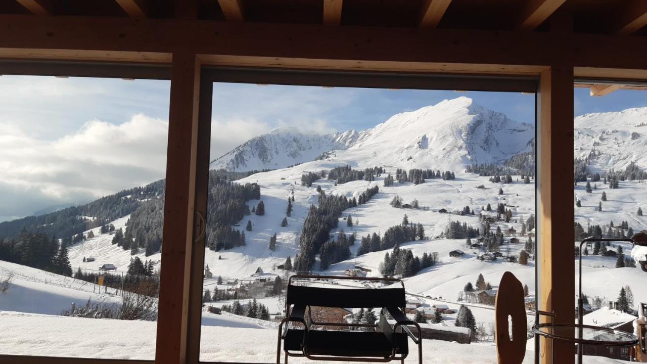 Alpine Dream Chalet With Spa Close To Lake Geneva Les Mosses Exteriér fotografie