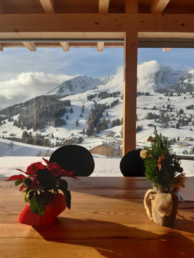 Alpine Dream Chalet With Spa Close To Lake Geneva Les Mosses Exteriér fotografie