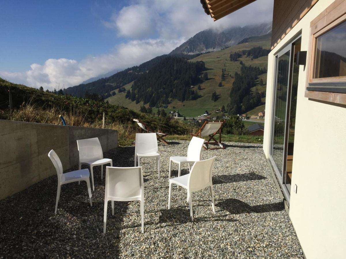 Alpine Dream Chalet With Spa Close To Lake Geneva Les Mosses Exteriér fotografie
